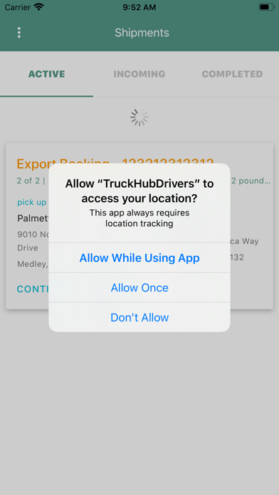 Truck Hub Driver screenshot 2