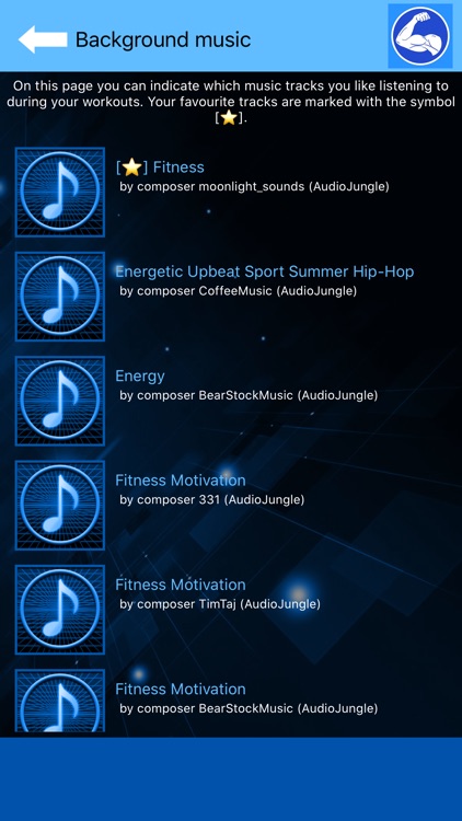 Arm Workout at Home with music screenshot-5