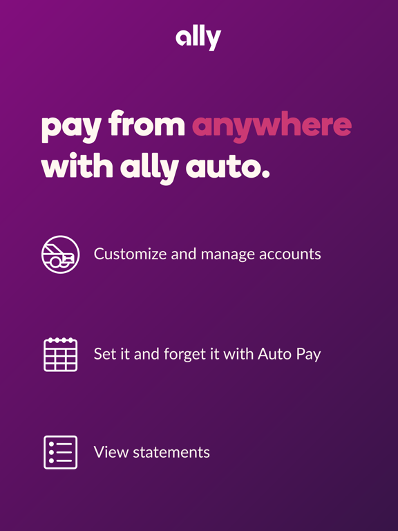 Ally Auto Mobile Pay screenshot
