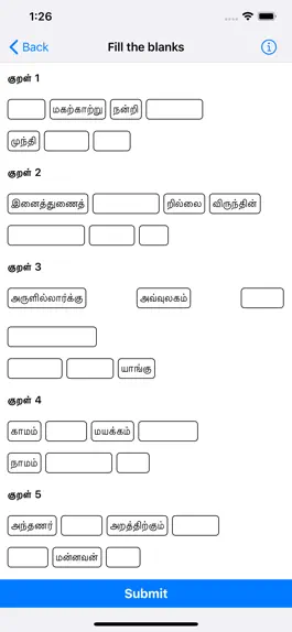 Game screenshot Thirukkural Genius hack