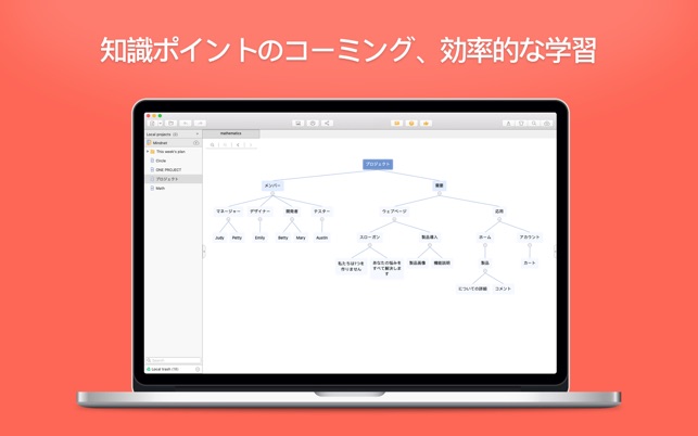 グッドノート 相関図作成する効率的な学習ツール をmac App Storeで