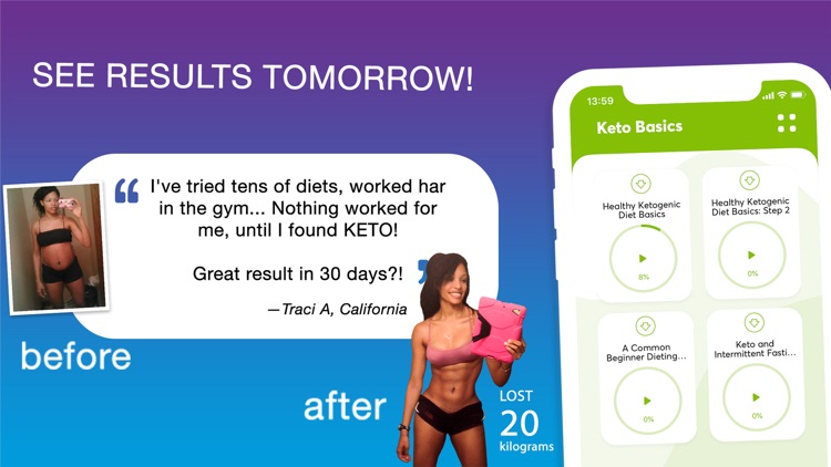 KETO diet app - weight loss