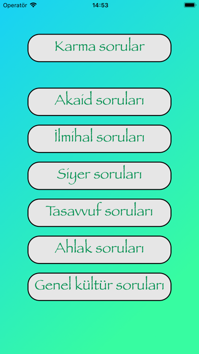 MektApp - Dini bilgi yarışması screenshot 2