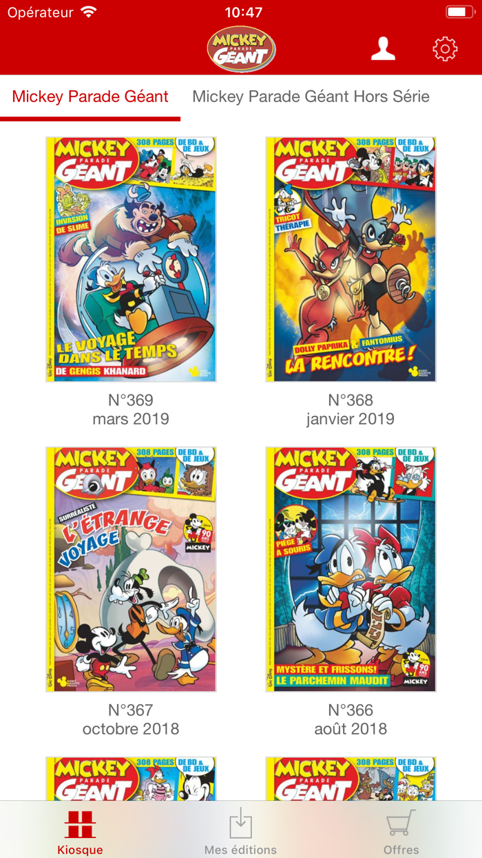 Mickey Parade Géant