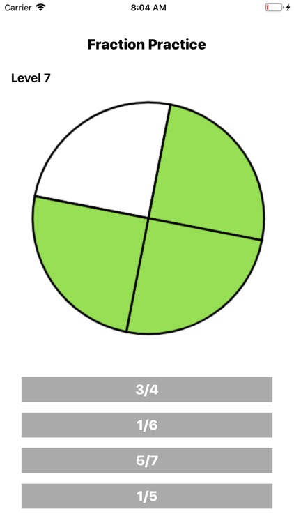 Fraction Practice for Kids