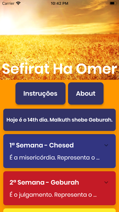 Sefirah Ha Ômer screenshot 2