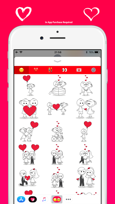 ラブ絵文字 - メッセージのかわいい絵文字のスクリーンショット9 ラブ絵文字 - メッセージのかわいい絵文字のスクリーンショット9