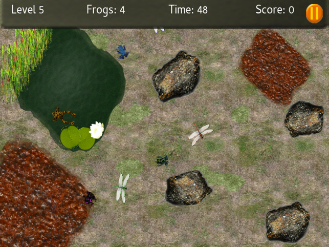 Baby Frogs, game for IOS