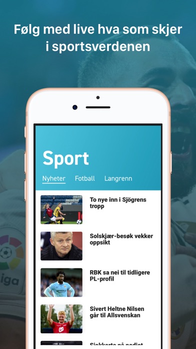 Dagbladet Sport screenshot 3