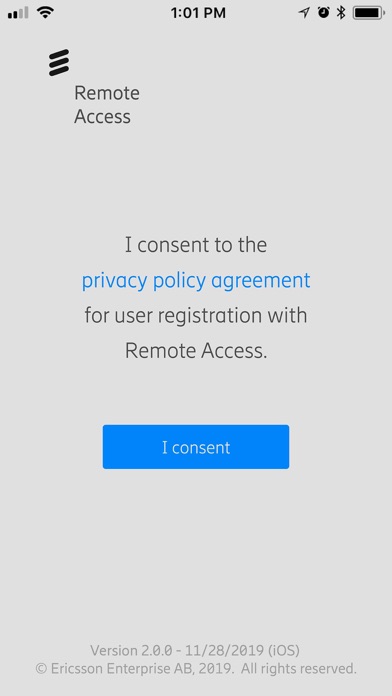 Ericsson Remote Access 2 screenshot 2