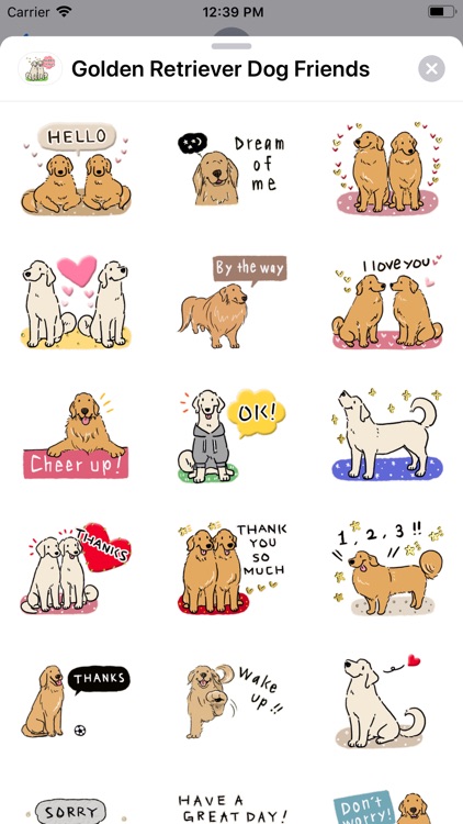 Golden Retriever Dog Friends screenshot-5