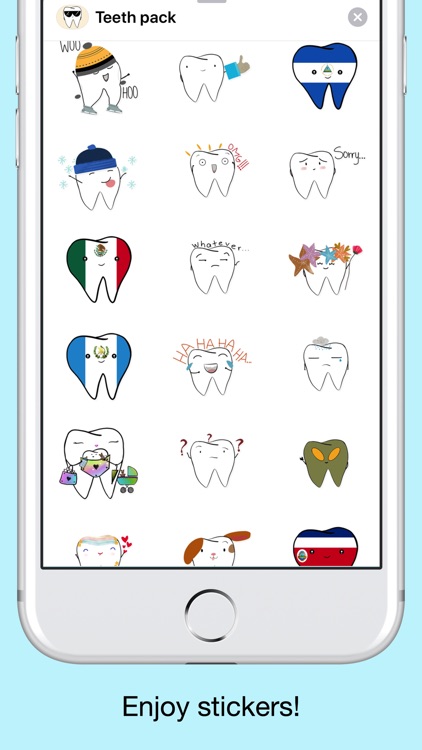 Teeth Emojis & Smiley stickers screenshot-4