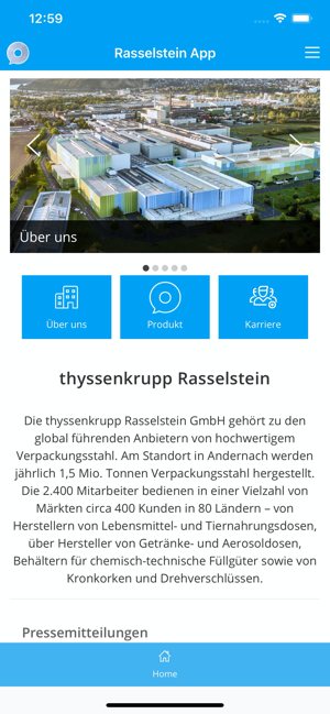 Rasselstein App