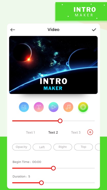 Intro Movie Maker With Music screenshot-3