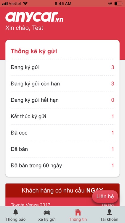 Anycar - Đại lý screenshot-4