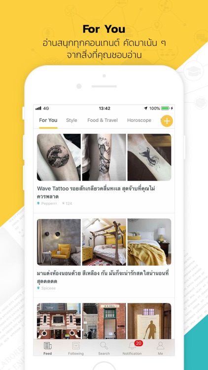 NoozUP: Trending News Feed
