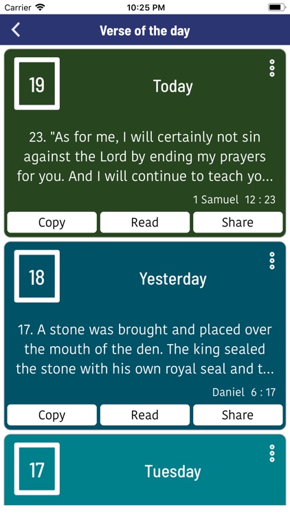 The Bible in Italian screenshot-3