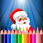 Christmas Coloring Book - Free Santa Claus Edition for preschool toddler
