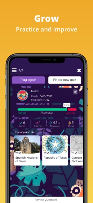 ‎quizizz Play To Learn On The App Store 4449