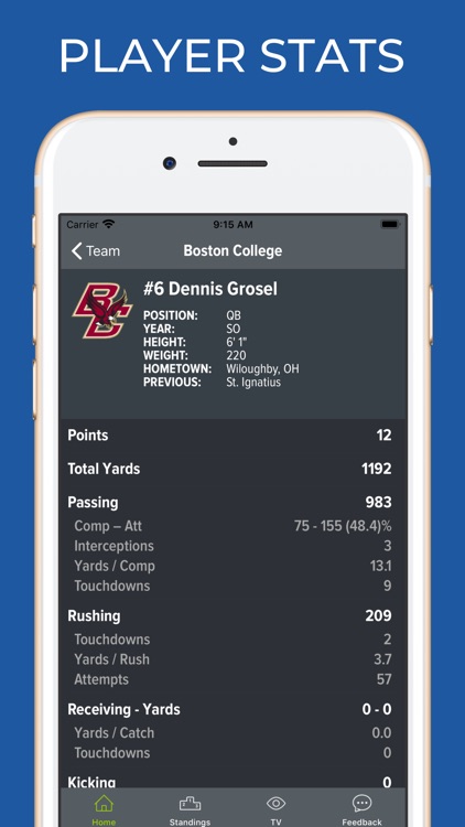 Boston College Football screenshot-3