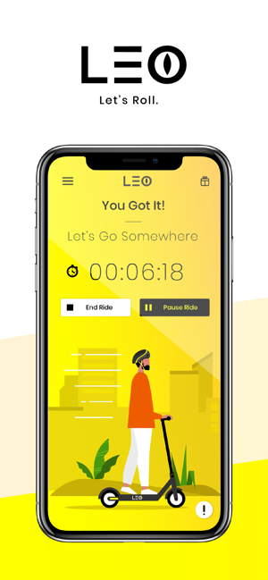 LEO Ride - E-Scooter Sharing