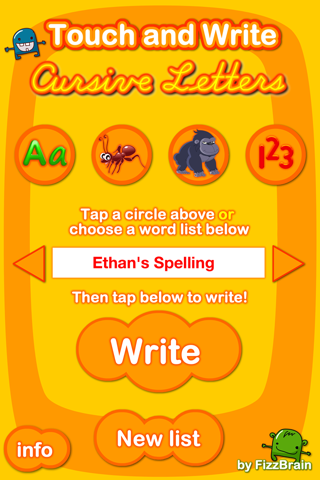 Cursive Touch and Write - náhled