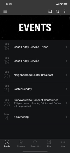 RVF Church App