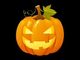 Halloween pumpkin emoji stickers