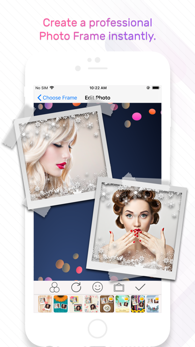 How to cancel & delete Edit Photo With Square Frames from iphone & ipad 2