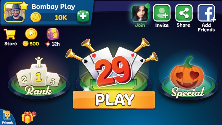 29 Card Game - Fast 28 Online