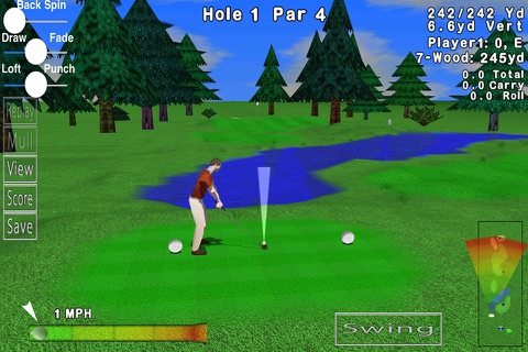 GL Golf Deluxe screenshot 3