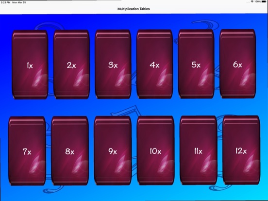 Screenshot #4 pour Tables Multiplication Flash