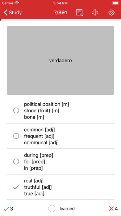 Spanish Vocabulary Notebook screenshot 3