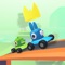 You will need to flip your kart up and down, collect boosts and avoid obstacles to outrun opponents, and get to the first place