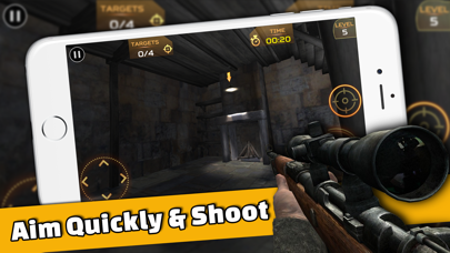 How to cancel & delete Ultimate Sniper: 3D Gun Shoot from iphone & ipad 3