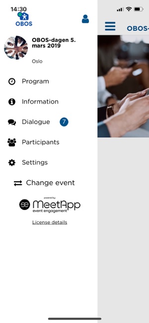 OBOS Meet app