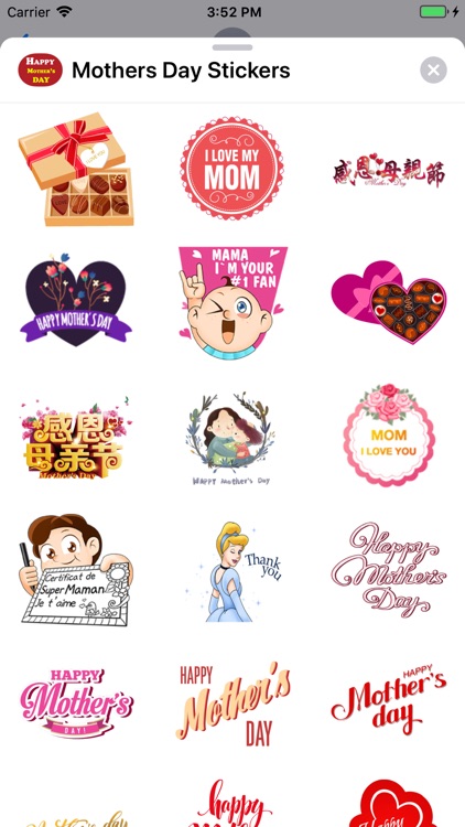 Mothers Day Stickers