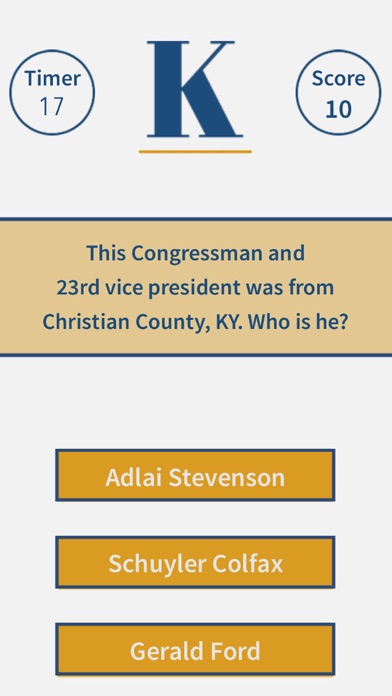 Kentucky Trivia Quiz App screenshot 4