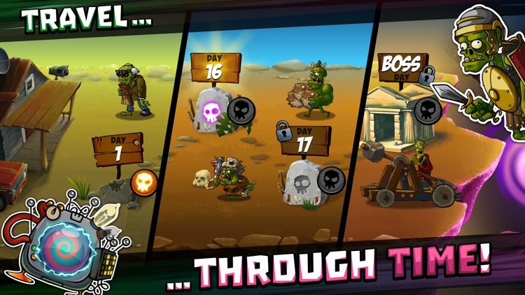 Zombie Smash! Time Travel screenshot-3