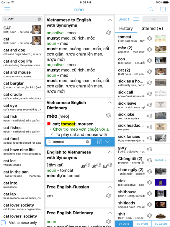 Vietnamese Dictionary Dict Box screenshot 2