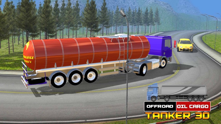 Off Road Oil Cargo Tanker 3D screenshot-4
