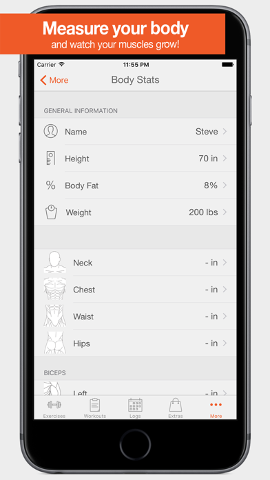 Fitness Point Pro - Workout & Exercise Journal Screenshot 5