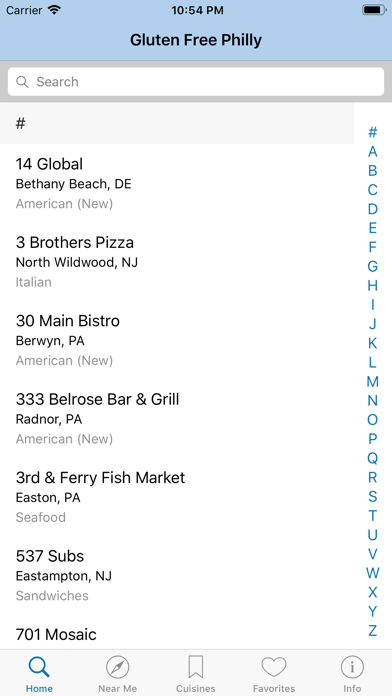 How to cancel & delete Gluten Free Philly from iphone & ipad 1