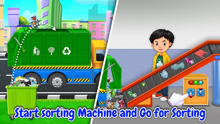 Garbage Truck & Recycling Game