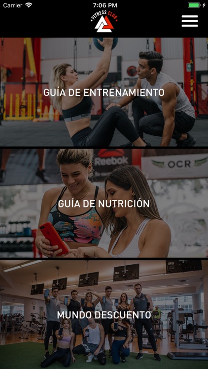 Fitness Club App