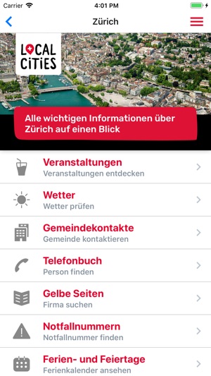 Localcities. Gemeinden Schweiz(圖2)-速報App