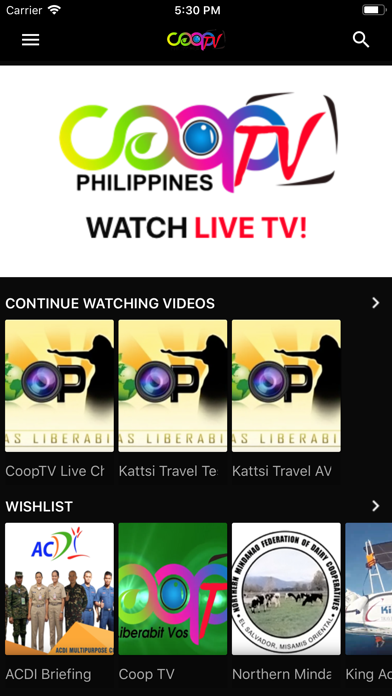 CoopTV Mobile screenshot 2