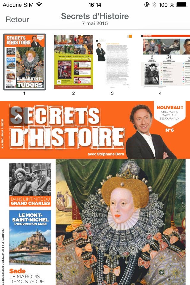 Secrets d'Histoire Magazine screenshot 2