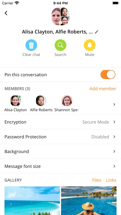 SafeChat — Secure Chat & Share