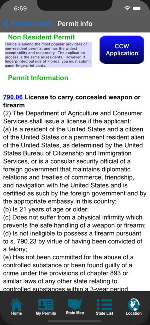 CCW – Concealed Carry 50 State(圖3)-速報App